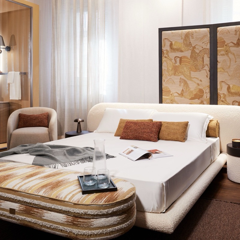 Fischbacher Metro Quality Atelier, hotelinterieur met stoffering
