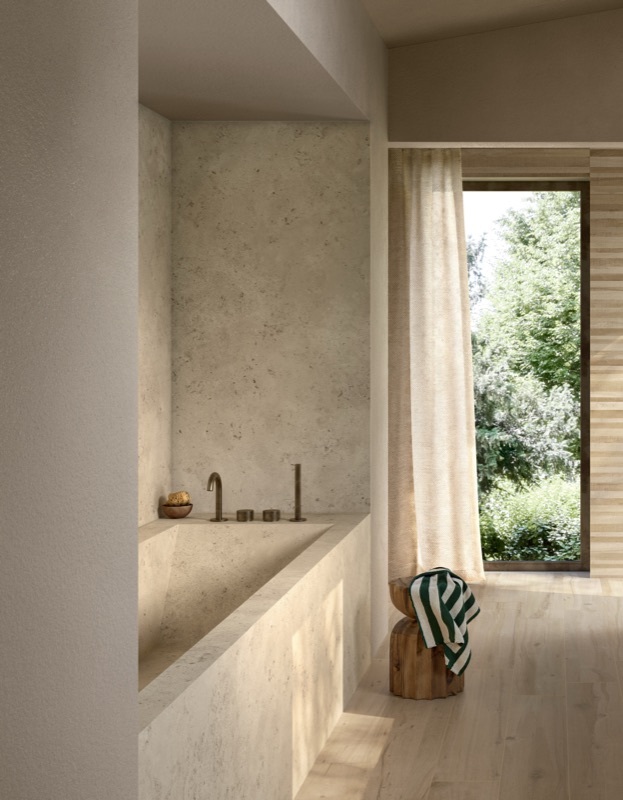 Gardenia & Ariana Tabulae, badkamer met vrijstaand bad