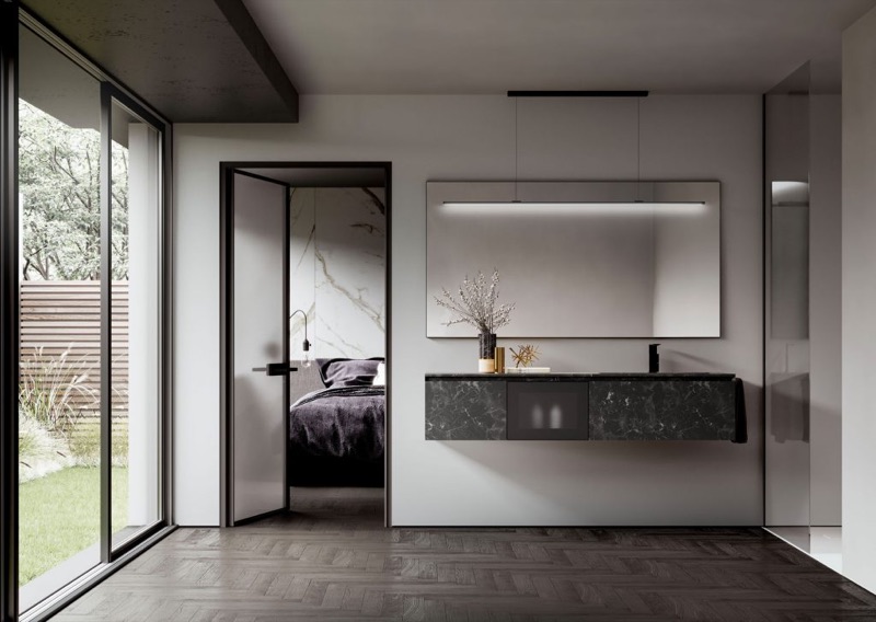 Ideagroup Cubik, badkamer detail