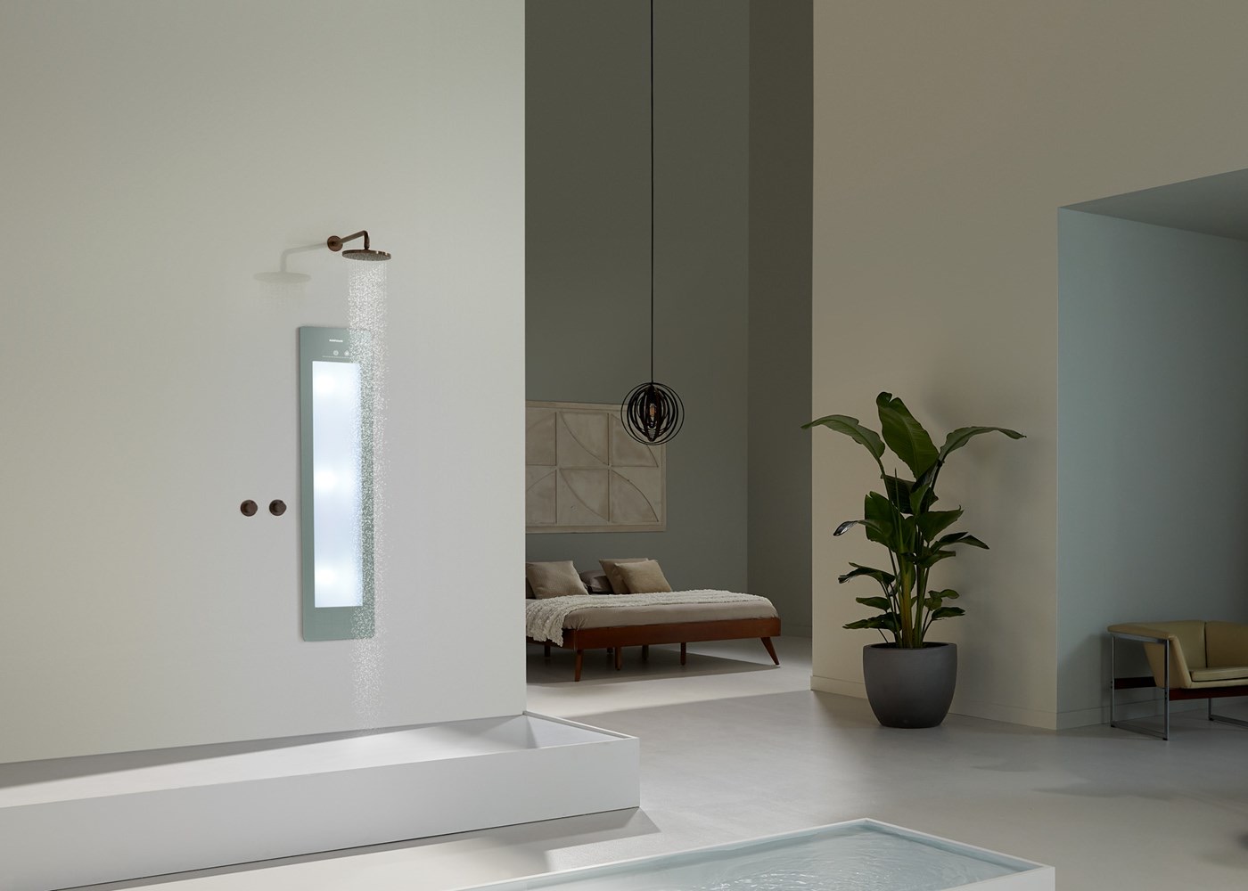Sunshower badkamer